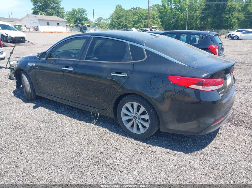 2017 Kia Optima VIN 5XXGT4L36HG122617 IAAI salvage auction — FRONT END, Salvage (South Carolina), sold $1,700 on 2026-07-07 (photo 3)