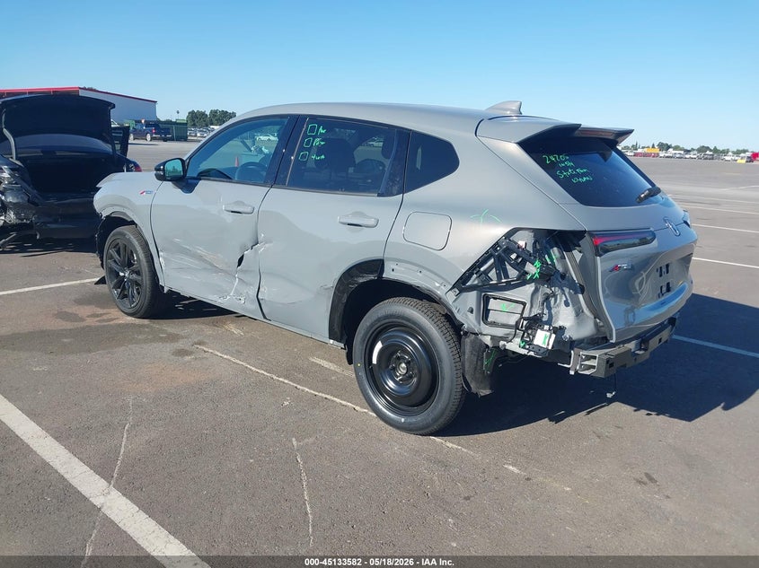 2025 Acura Adx VIN 3HDSA2H73SM716201 IAAI salvage auction — LEFT SIDE, Salvage (California), sold $8,750 on 2026-07-28 (photo 3)
