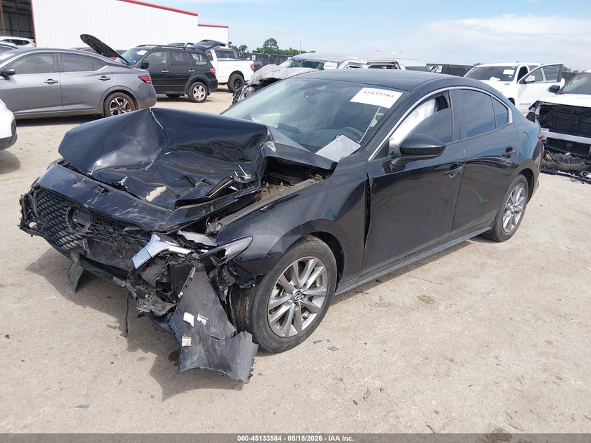2021 Mazda 3 VIN JM1BPAAL3M1331724 IAAI salvage auction — FRONT END, Salvage (Texas), sold $975 on 2026-07-07 (photo 2)