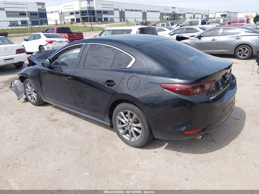 2021 Mazda 3 VIN JM1BPAAL3M1331724 IAAI salvage auction — FRONT END, Salvage (Texas), sold $975 on 2026-07-07 (photo 3)