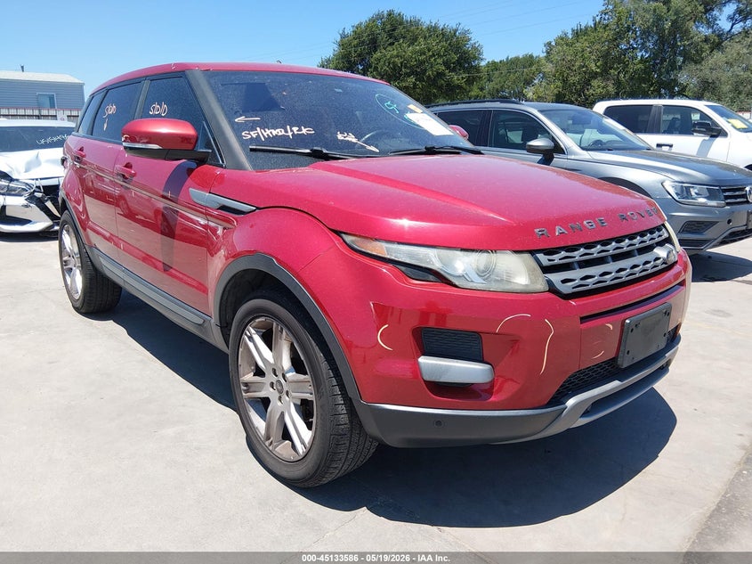 2013 Land rover Range rover evoque VIN SALVN2BG6DH837249 IAAI salvage auction — REAR END, Original (Texas), sold $2,350 on 2026-07-21 (photo 1)