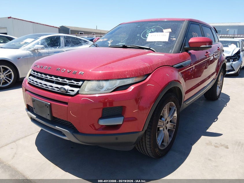 2013 Land rover Range rover evoque VIN SALVN2BG6DH837249 IAAI salvage auction — REAR END, Original (Texas), sold $2,350 on 2026-07-21 (photo 2)