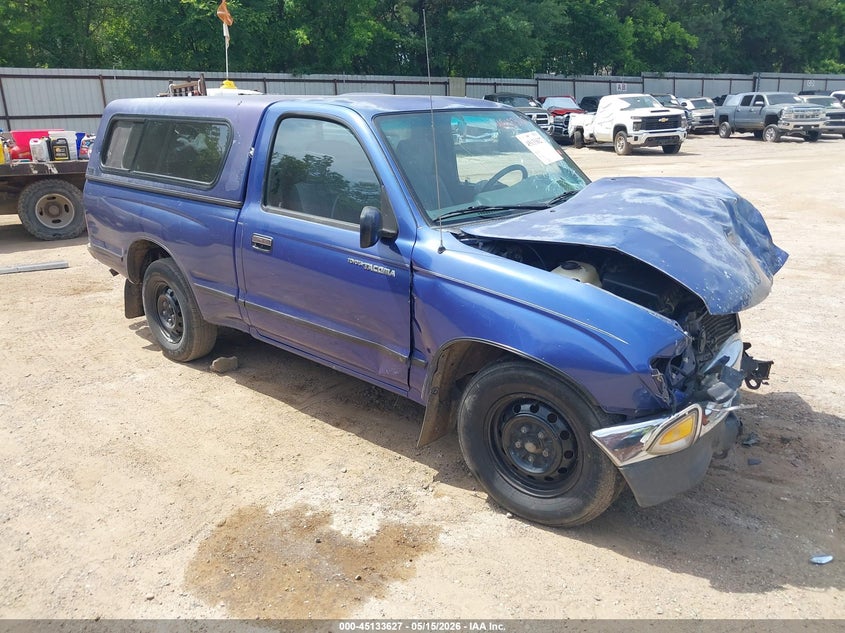 1996 Toyota Tacoma VIN 4TANL42N3TZ100392 IAAI salvage auction — FRONT & REAR, Original (Texas), sold $775 on 2026-07-09 (photo 1)
