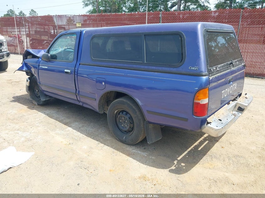 1996 Toyota Tacoma VIN 4TANL42N3TZ100392 IAAI salvage auction — FRONT & REAR, Original (Texas), sold $775 on 2026-07-09 (photo 3)
