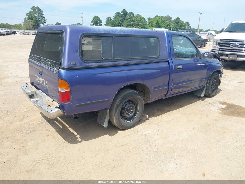 1996 Toyota Tacoma VIN 4TANL42N3TZ100392 IAAI salvage auction — FRONT & REAR, Original (Texas), sold $775 on 2026-07-09 (photo 4)
