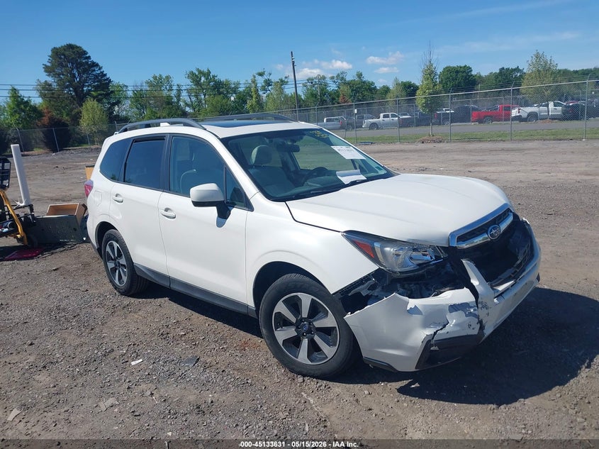 2018 Subaru Forester VIN JF2SJAGC0JH461456 IAAI salvage auction — FRONT END, Salvage (Virginia), sold $1,700 on 2026-07-07 (photo 1)