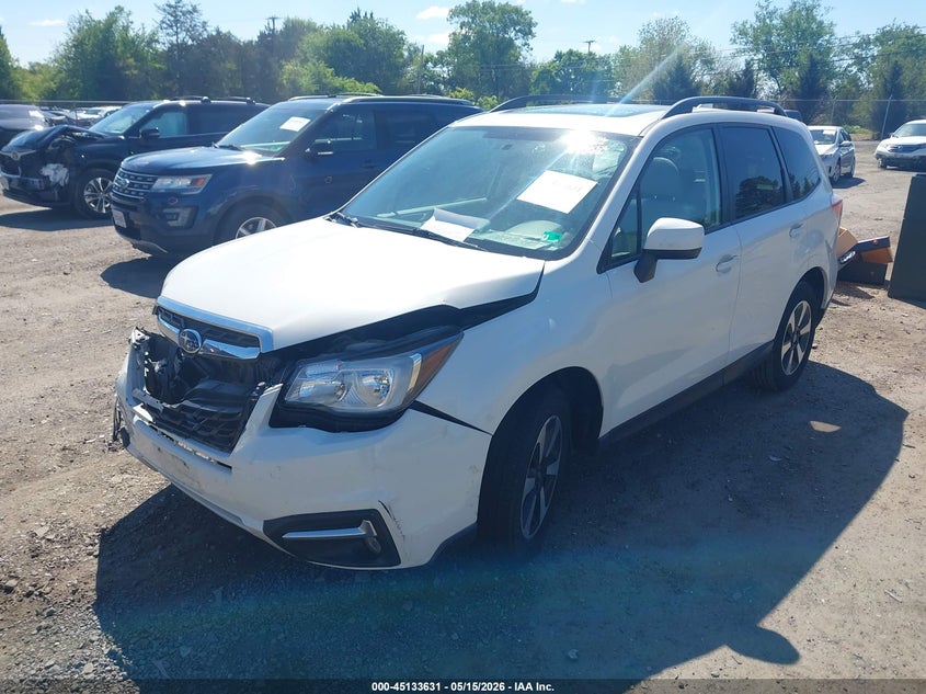 2018 Subaru Forester VIN JF2SJAGC0JH461456 IAAI salvage auction — FRONT END, Salvage (Virginia), sold $1,700 on 2026-07-07 (photo 2)