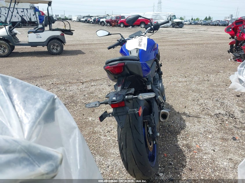 2025 Yamaha VIN JYARM48E2SA002263 IAAI salvage auction — LEFT FRONT, Salvage (Illinois), sold $4,400 on 2026-07-15 (photo 6)