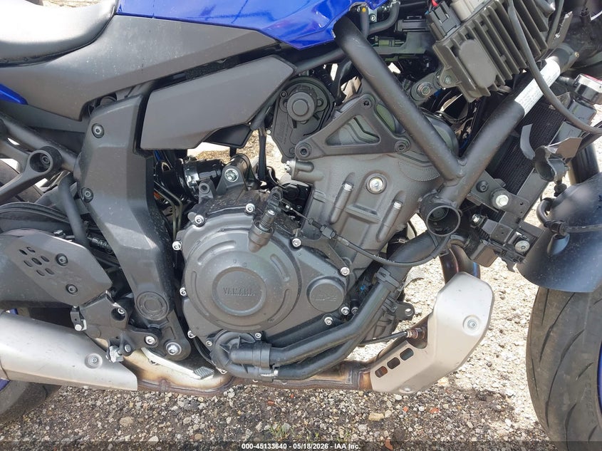 2025 Yamaha VIN JYARM48E2SA002263 IAAI salvage auction — LEFT FRONT, Salvage (Illinois), sold $4,400 on 2026-07-15 (photo 8)