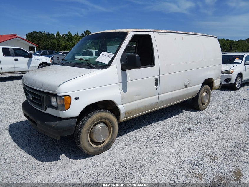 2003 Ford E 250 VIN 1FTNE24L23HA55062 IAAI salvage auction — RIGHT SIDE, Salvage (Alabama), sold $225 on 2026-07-09 (photo 2)