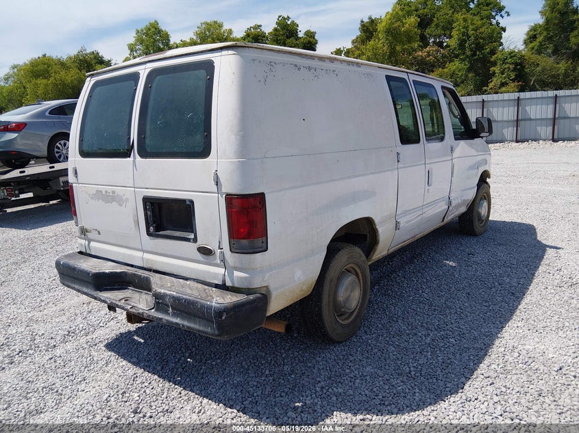 2003 Ford E 250 VIN 1FTNE24L23HA55062 IAAI salvage auction — RIGHT SIDE, Salvage (Alabama), sold $225 on 2026-07-09 (photo 4)