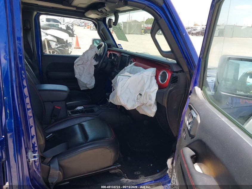 2019 Jeep Wrangler / VIN 1C4HJXFNXKW540371 IAAI salvage auction — LEFT SIDE, Original (Texas), sold $10,300 on 2026-08-26 (photo 5)