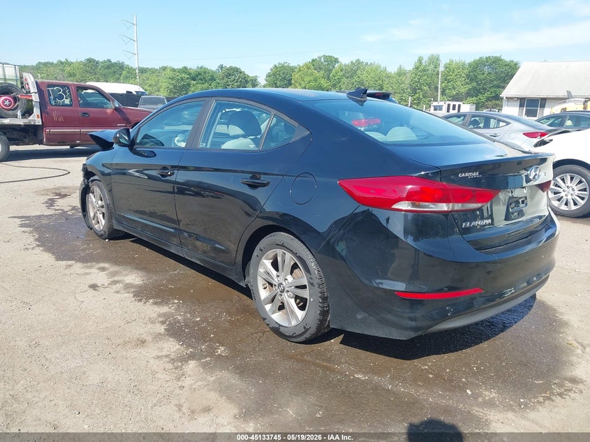 2017 Hyundai Elantra VIN KMHD84LF2HU103177 IAAI salvage auction — FRONT END, Salvage - Greater Than 75% (Maryland), sold $850 on 2026-07-15 (photo 3)