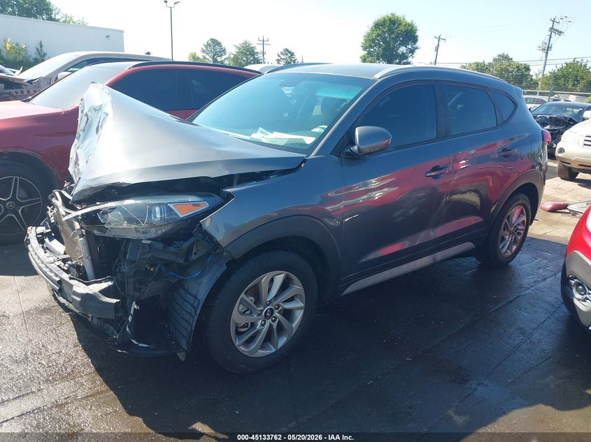 2017 Hyundai Tucson VIN KM8J3CA46HU519794 IAAI salvage auction — FRONT END, Salvage (North Carolina), sold $2,075 on 2026-07-13 (photo 2)