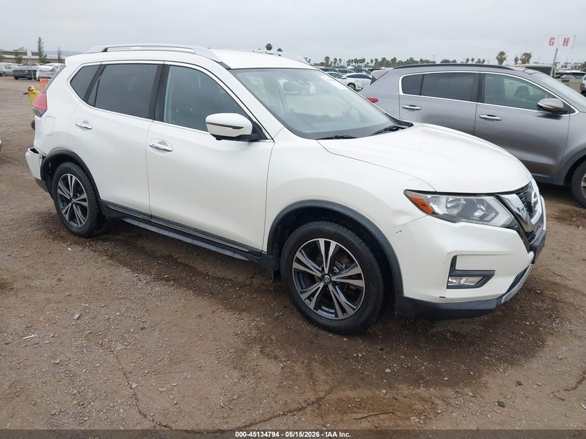 2017 Nissan Rogue VIN JN8AT2MT6HW147447 IAAI salvage auction — REAR END, Salvage (California), sold $3,700 on 2026-07-06 (photo 1)