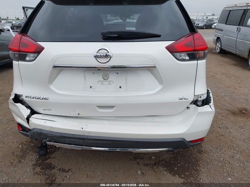2017 Nissan Rogue VIN JN8AT2MT6HW147447 IAAI salvage auction — REAR END, Salvage (California), sold $3,700 on 2026-07-06 (photo 6)