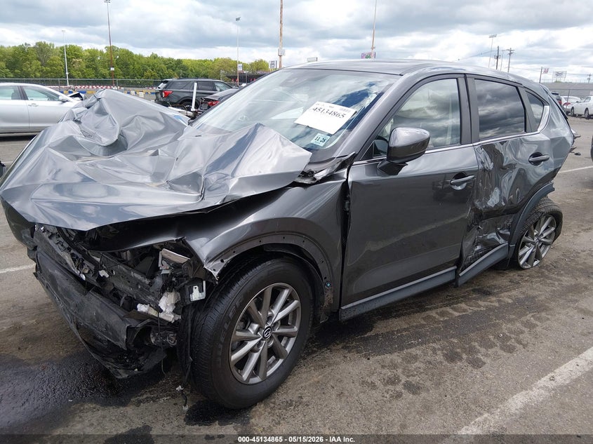 2023 Mazda Cx-5 VIN JM3KFBCM2P0124113 IAAI salvage auction — FRONT END, Salvage (New Jersey), sold $950 on 2026-07-20 (photo 2)
