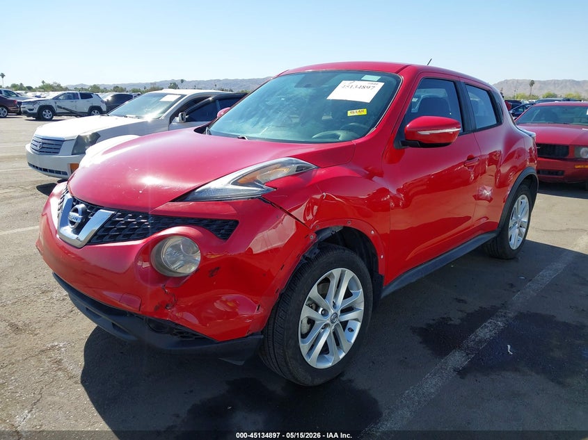 2015 Nissan Juke VIN JN8AF5MR5FT509215 IAAI salvage auction — LEFT FRONT, Salvage (Arizona), sold $1,700 on 2026-07-28 (photo 2)
