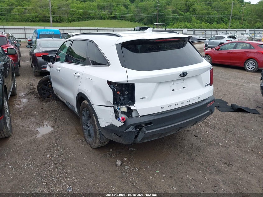 2021 Kia Sorento VIN 5XYRLDLC3MG021078 IAAI salvage auction — LEFT FRONT, Salvage (Iowa), sold $25 on 2026-07-27 (photo 3)