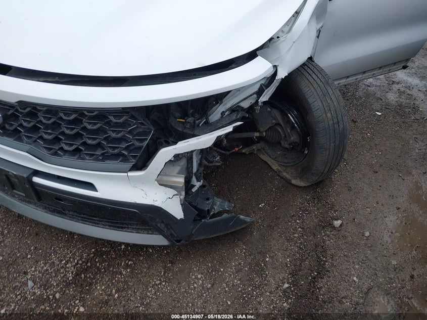 2021 Kia Sorento VIN 5XYRLDLC3MG021078 IAAI salvage auction — LEFT FRONT, Salvage (Iowa), sold $25 on 2026-07-27 (photo 6)