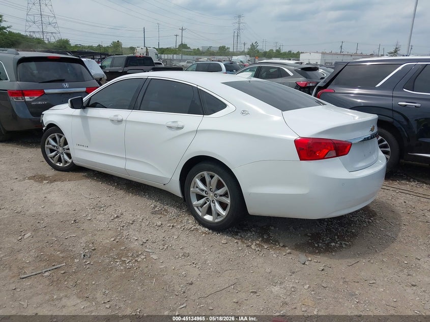 2016 Chevrolet Impala VIN 2G1105SA5G9190605 IAAI salvage auction — FRONT END, Salvage (Ohio), sold $875 on 2026-07-18 (photo 3)