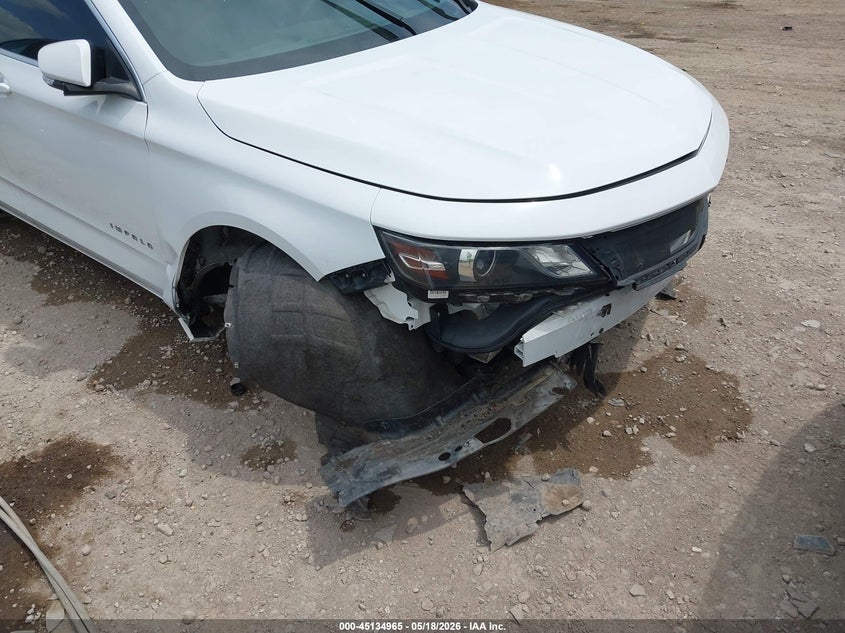 2016 Chevrolet Impala VIN 2G1105SA5G9190605 IAAI salvage auction — FRONT END, Salvage (Ohio), sold $875 on 2026-07-18 (photo 6)