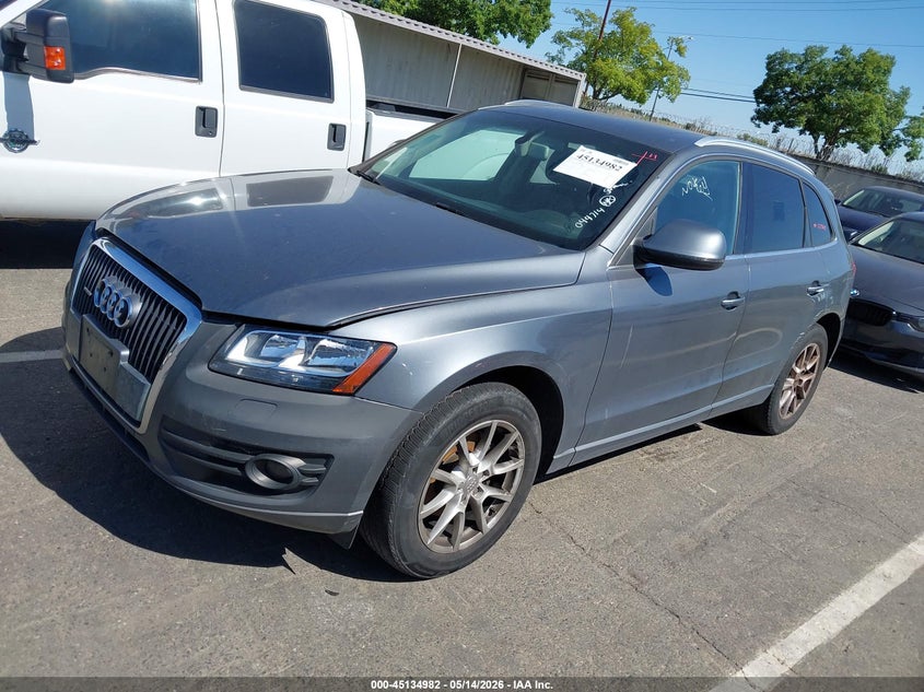 2012 Audi Q5 VIN WA1CFAFP6CA044714 IAAI salvage auction — RIGHT SIDE, Clear - Dealer Only (California), sold $25 on 2026-07-29 (photo 2)