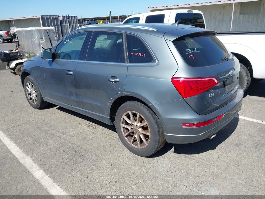 2012 Audi Q5 VIN WA1CFAFP6CA044714 IAAI salvage auction — RIGHT SIDE, Clear - Dealer Only (California), sold $25 on 2026-07-29 (photo 3)