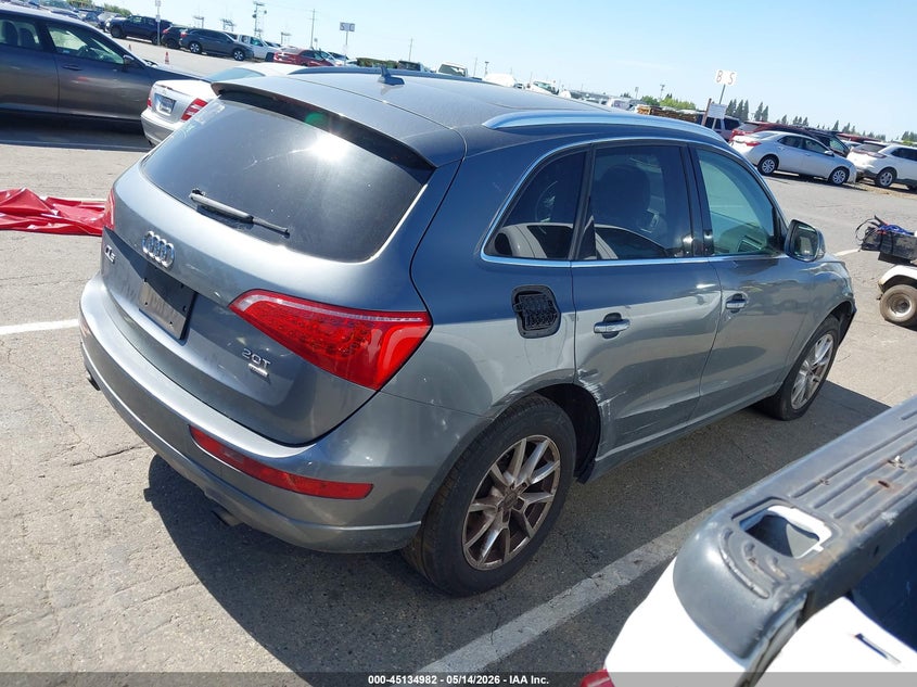 2012 Audi Q5 VIN WA1CFAFP6CA044714 IAAI salvage auction — RIGHT SIDE, Clear - Dealer Only (California), sold $25 on 2026-07-29 (photo 4)