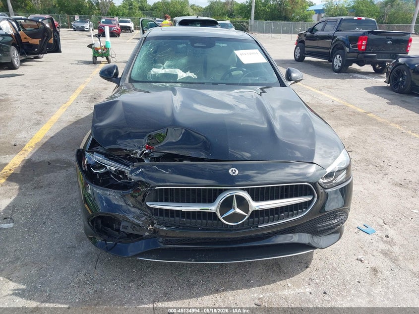 2025 Mercedes-benz C-klasse VIN W1KAF4GB0SR255088 IAAI salvage auction — RIGHT FRONT, Rebuildable (Florida), sold $18,950 on 2026-07-13 (photo 6)