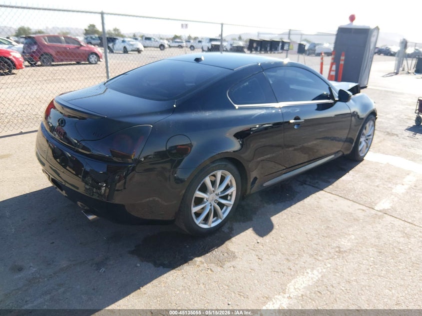 2013 Infiniti G VIN JN1CV6EK1DM922662 IAAI salvage auction — FRONT END, Original (Texas), sold $425 on 2026-07-15 (photo 4)