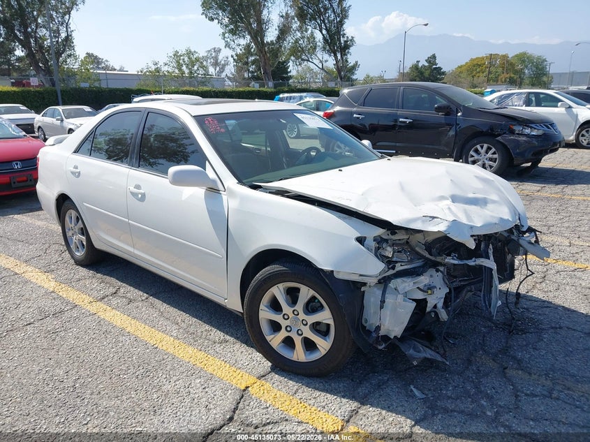 2004 Toyota Camry VIN JTDBE32K540284998 IAAI salvage auction — FRONT END, Salvage (California), sold $50 on 2026-07-21 (photo 1)