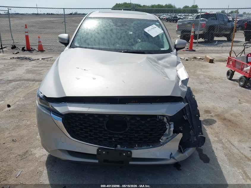 2025 Mazda Cx-5 VIN JM3KFBCL0S0565139 IAAI salvage auction — LEFT FRONT, Salvage (Iowa), sold $5,825 on 2026-07-28 (photo 6)
