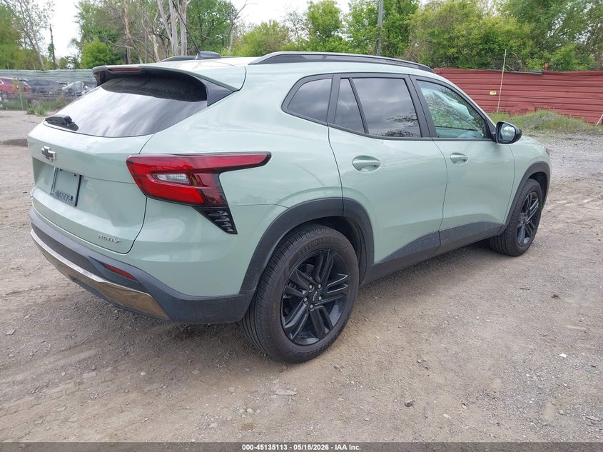 2025 Chevrolet Trax VIN KL77LKEP6SC167775 IAAI salvage auction — LEFT SIDE, Salvage (Michigan), sold $9,100 on 2026-07-30 (photo 4)
