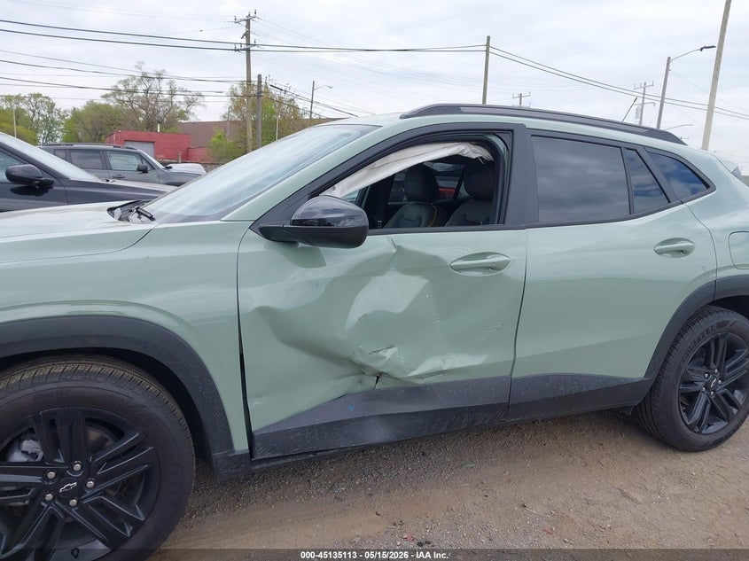 2025 Chevrolet Trax VIN KL77LKEP6SC167775 IAAI salvage auction — LEFT SIDE, Salvage (Michigan), sold $9,100 on 2026-07-30 (photo 6)