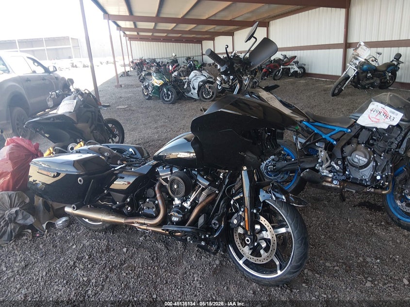 2024 Harley-davidson Road glide VIN 1HD1KH71XRB603548 IAAI salvage auction — FRONT END, Salvage (Arizona), sold $14,300 on 2026-07-07 (photo 1)