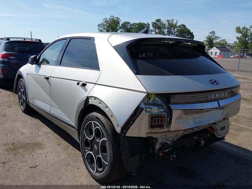 2024 Hyundai Ioniq 5 VIN KM8KRDDF6RU276379 IAAI salvage auction — FRONT & REAR, Salvage (New Jersey), sold $13,600 on 2026-07-27 (photo 3)