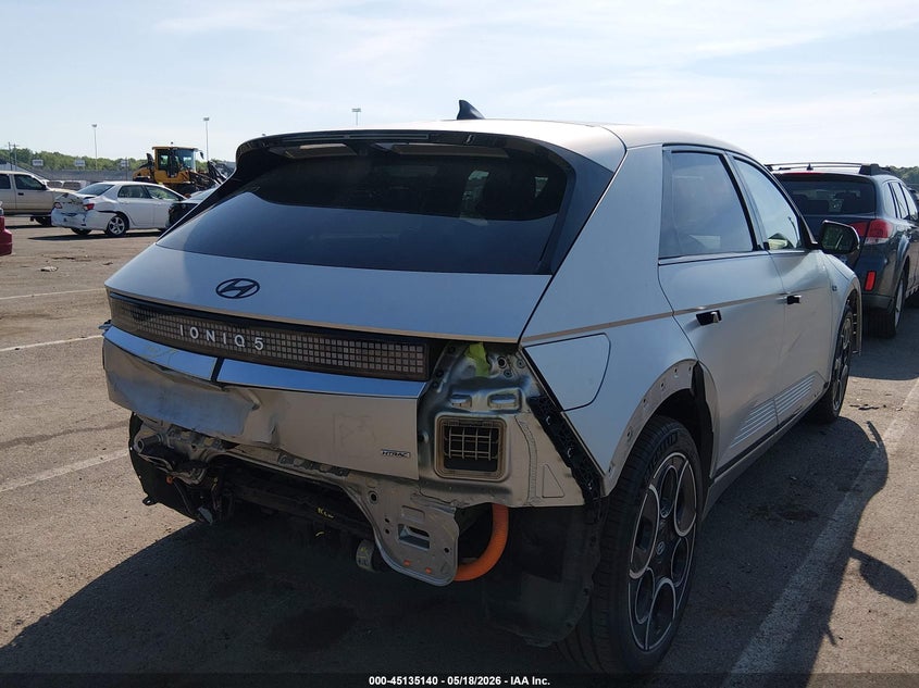2024 Hyundai Ioniq 5 VIN KM8KRDDF6RU276379 IAAI salvage auction — FRONT & REAR, Salvage (New Jersey), sold $13,600 on 2026-07-27 (photo 4)