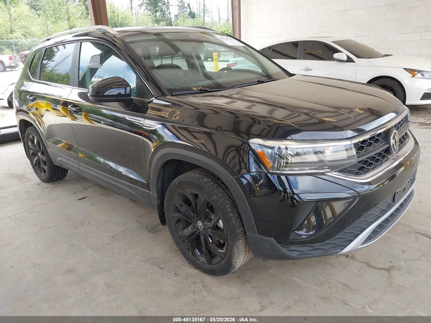 2023 Volkswagen Taos VIN 3VVYX7B26PM334290 IAAI salvage auction — LEFT REAR, Bill Of Sale (Washington), sold $9,200 on 2026-07-29 (photo 1)