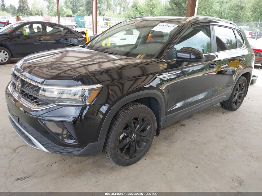 2023 Volkswagen Taos VIN 3VVYX7B26PM334290 IAAI salvage auction — LEFT REAR, Bill Of Sale (Washington), sold $9,200 on 2026-07-29 (photo 2)