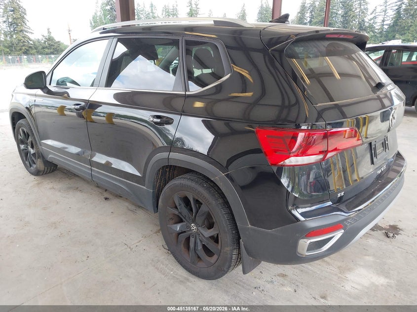 2023 Volkswagen Taos VIN 3VVYX7B26PM334290 IAAI salvage auction — LEFT REAR, Bill Of Sale (Washington), sold $9,200 on 2026-07-29 (photo 3)