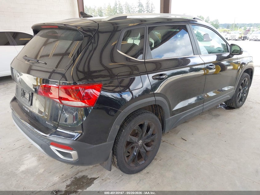 2023 Volkswagen Taos VIN 3VVYX7B26PM334290 IAAI salvage auction — LEFT REAR, Bill Of Sale (Washington), sold $9,200 on 2026-07-29 (photo 4)