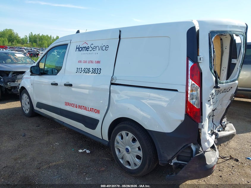 2023 Ford Transit VIN NM0LS7S25P1553033 IAAI salvage auction — REAR END, Clear (Michigan), sold $5,900 on 2026-07-23 (photo 3)