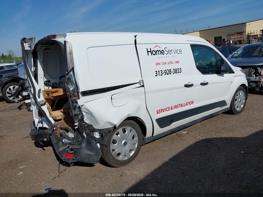 2023 Ford Transit VIN NM0LS7S25P1553033 IAAI salvage auction — REAR END, Clear (Michigan), sold $5,900 on 2026-07-23 (photo 4)
