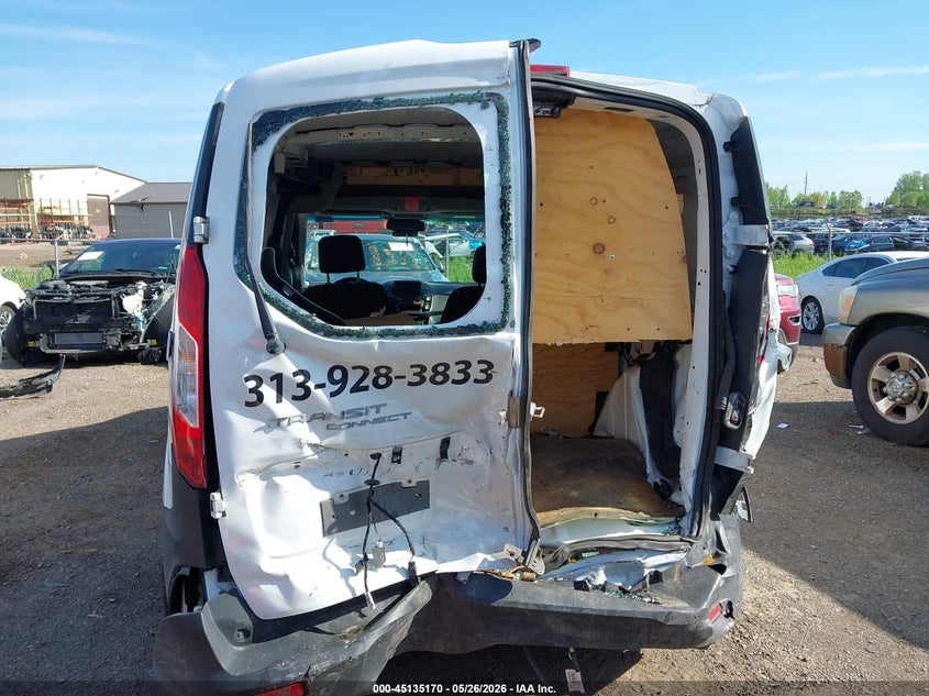 2023 Ford Transit VIN NM0LS7S25P1553033 IAAI salvage auction — REAR END, Clear (Michigan), sold $5,900 on 2026-07-23 (photo 6)