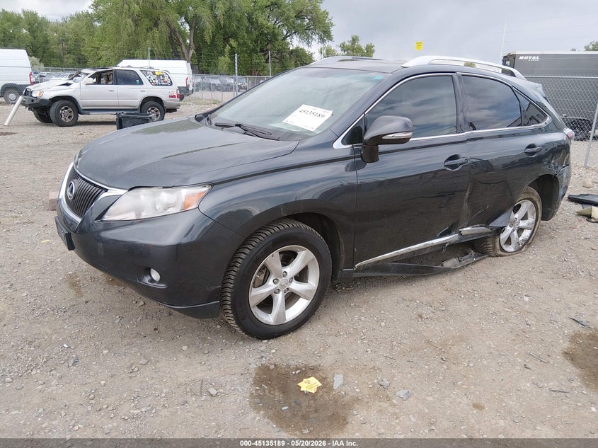 2011 Lexus Rx 350 VIN 2T2BK1BA3BC096631 IAAI salvage auction — REAR END, Clear (Montana), sold $2,950 on 2026-07-22 (photo 2)