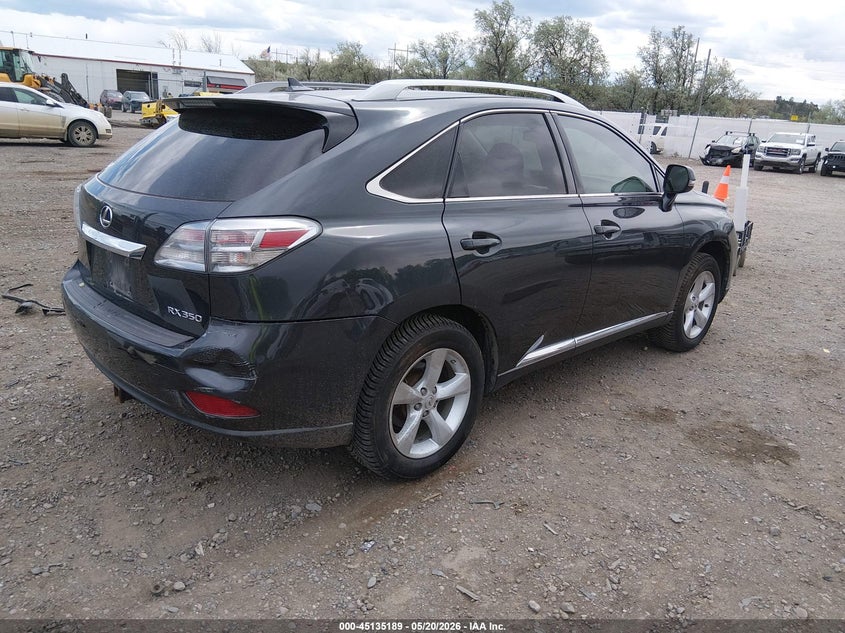 2011 Lexus Rx 350 VIN 2T2BK1BA3BC096631 IAAI salvage auction — REAR END, Clear (Montana), sold $2,950 on 2026-07-22 (photo 4)