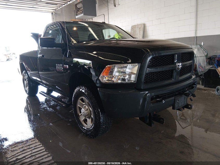 2018 Ram 2500 VIN 3C6LR5AT7JG343661 IAAI salvage auction — LEFT & RIGHT, Sf97 (New York), sold $10,900 on 2026-07-31 (photo 1)