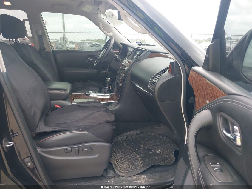 2020 Nissan Armada VIN JN8AY2ND6L9112598 IAAI salvage auction — FRONT END, Original (Texas), sold $5,950 on 2026-07-31 (photo 5)