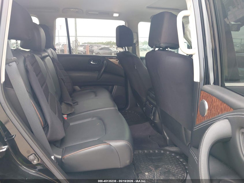 2020 Nissan Armada VIN JN8AY2ND6L9112598 IAAI salvage auction — FRONT END, Original (Texas), sold $5,950 on 2026-07-31 (photo 8)